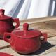 Art Deco Red Tea/Coffee Set