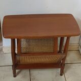 Wooden vintage magazine holder