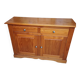 Buffet de cuisine 2 portes en pin