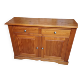 Buffet de cuisine 2 portes en pin