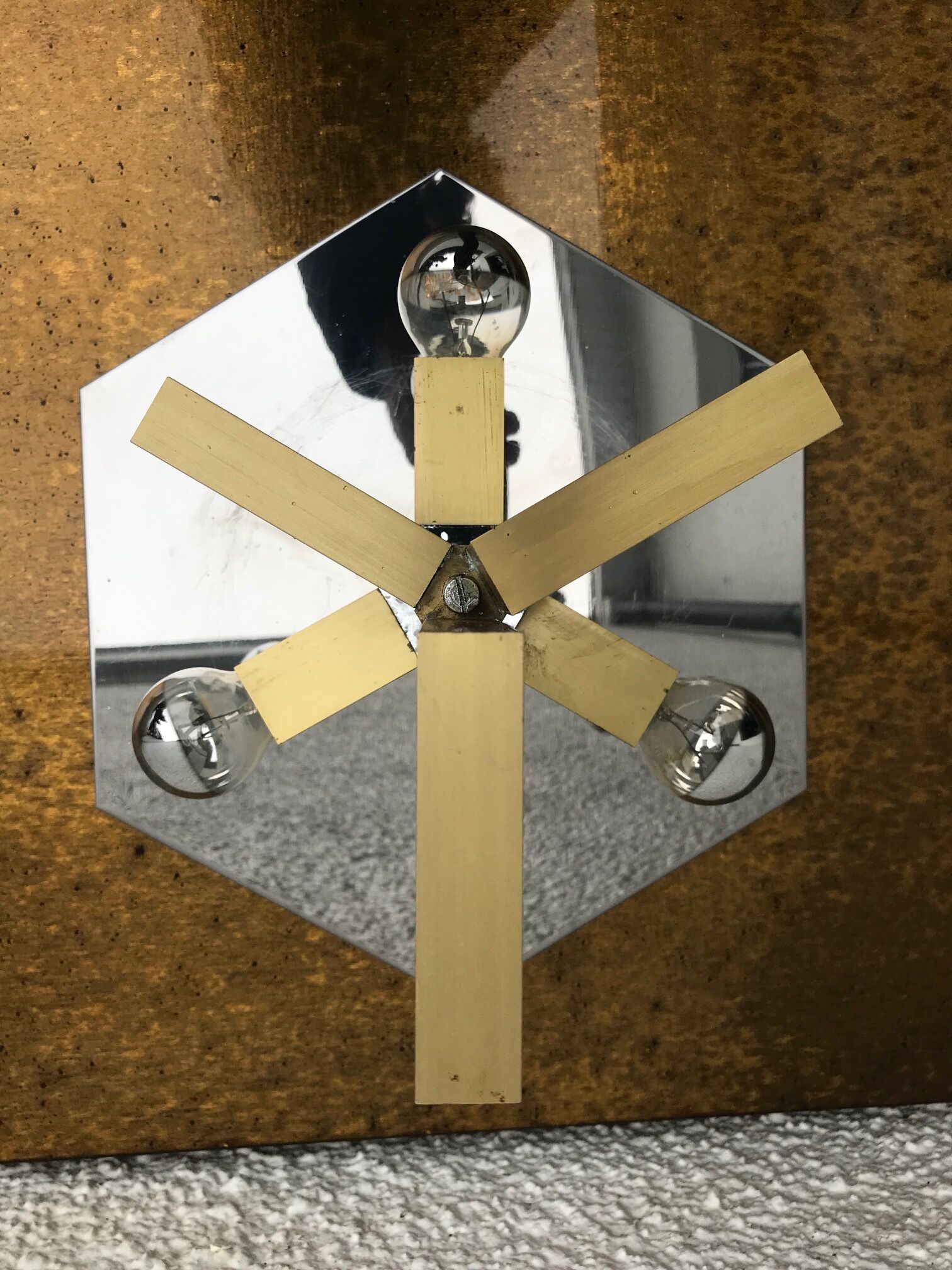 Ceiling light from Sciolari 1970