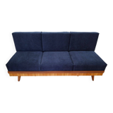 Folding sofa, designer Lejkowski Leśniewski, 1960s, Poland