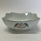 Set of 3 porcelain dishes from Paris, Poppy decoration model.