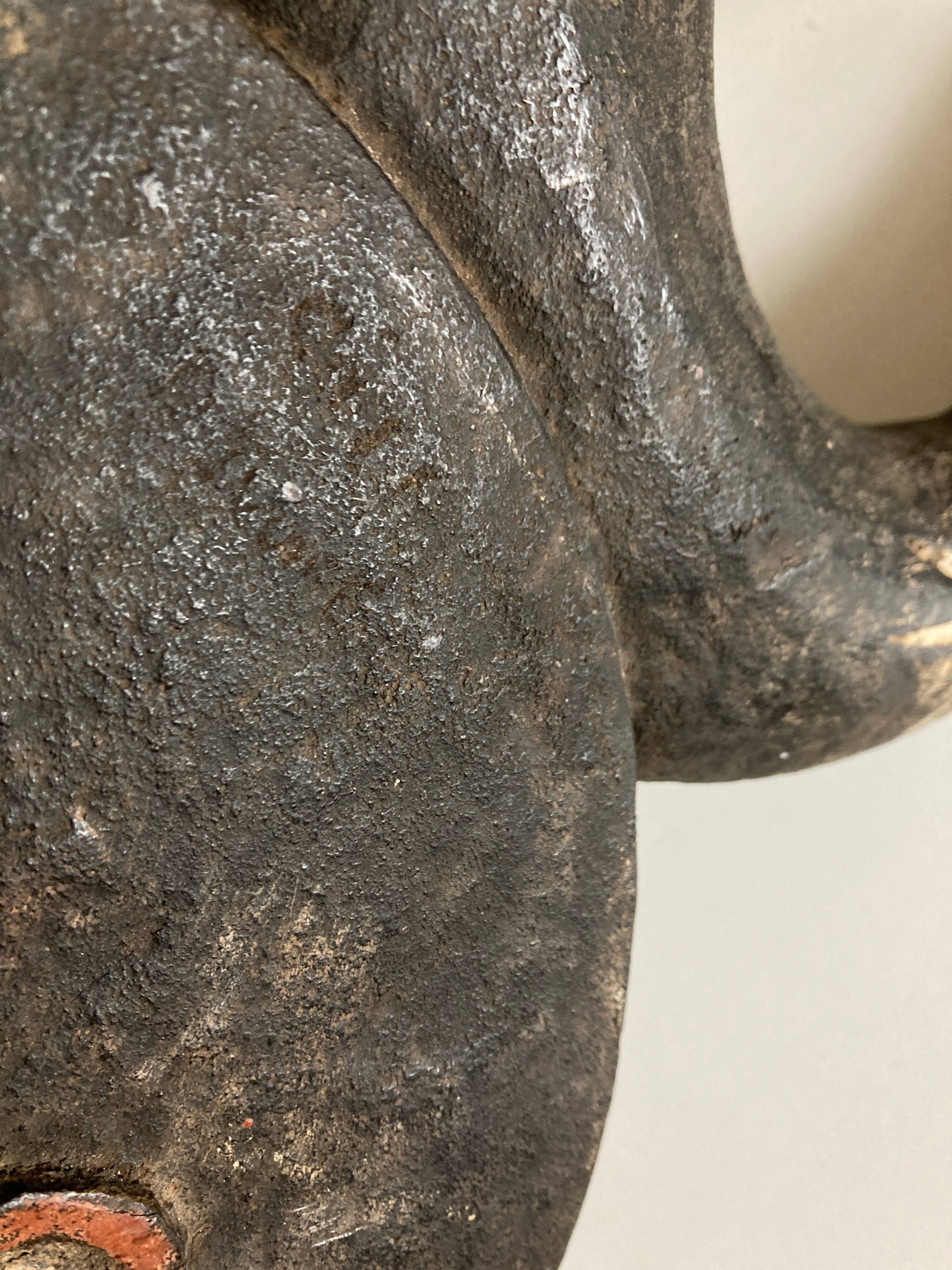 Mask baoulé kplé kplé 1970 ivory coast african art
