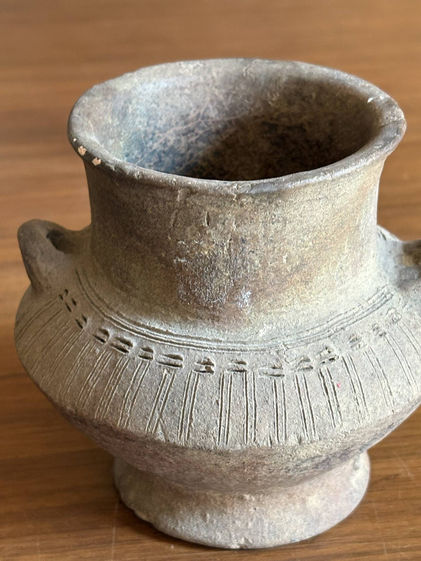 Ancient pot. Archaeology. Southeast Asia.