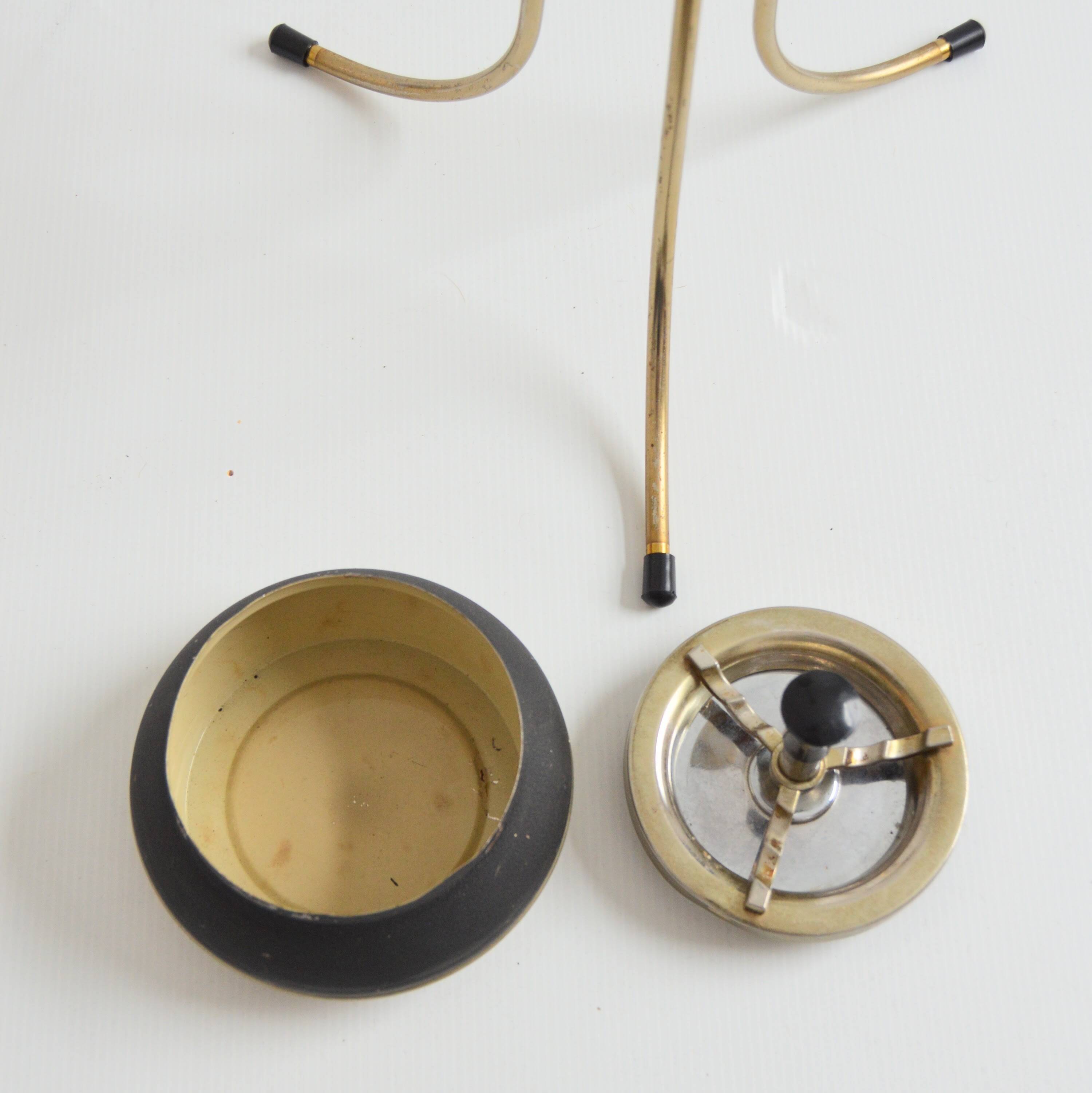 Vintage 1950s Soveno tripod ashtray