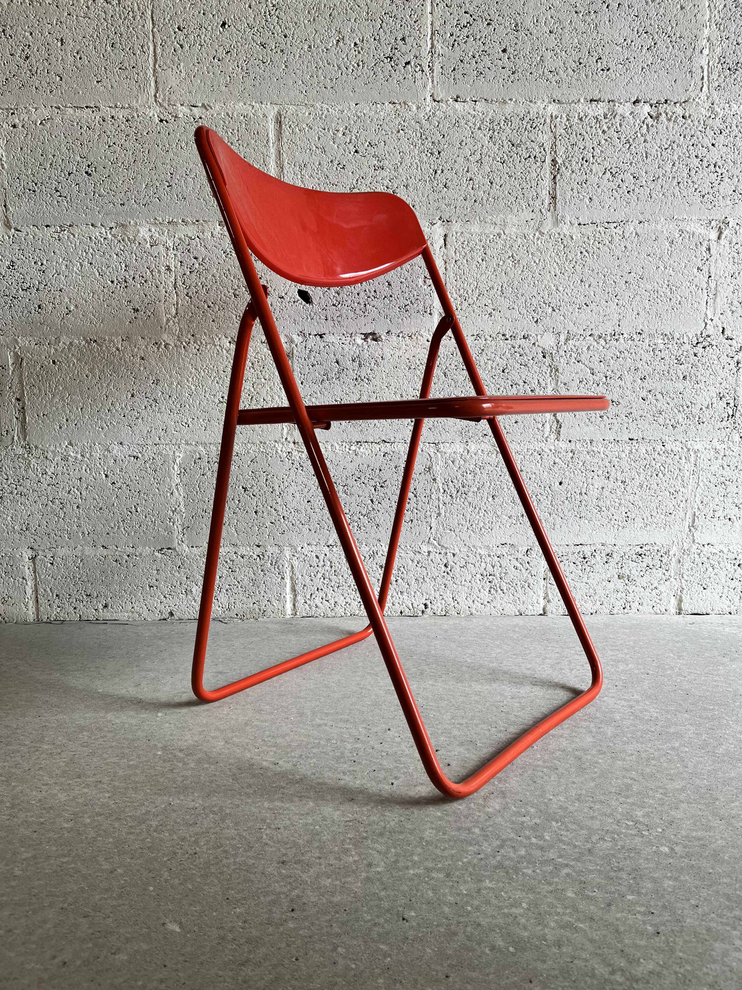 Folding chair Tedkla by Ikea 1980