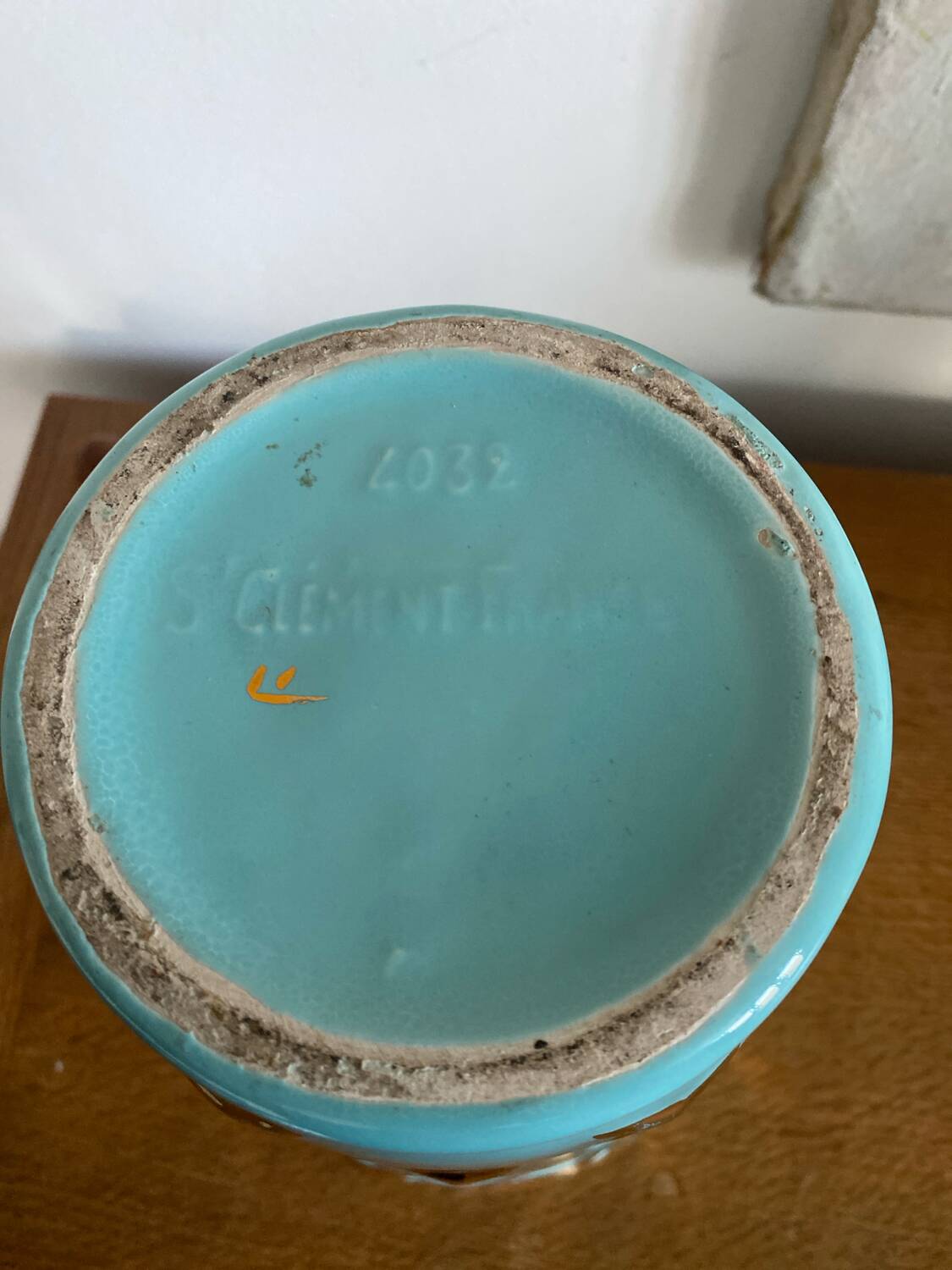 Saint Clément vase from the 1940s.