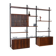 Poul Cadovius shelving system, rosewood