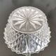 Set of 8 cups/ramekins with diamond cut glass handles