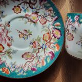 4 cups and under cups of the 19th century earthenware factory of sarreguemines