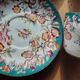 4 cups and under cups of the 19th century earthenware factory of sarreguemines