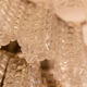 Italian parallelepiped glass chandelier, 1960s