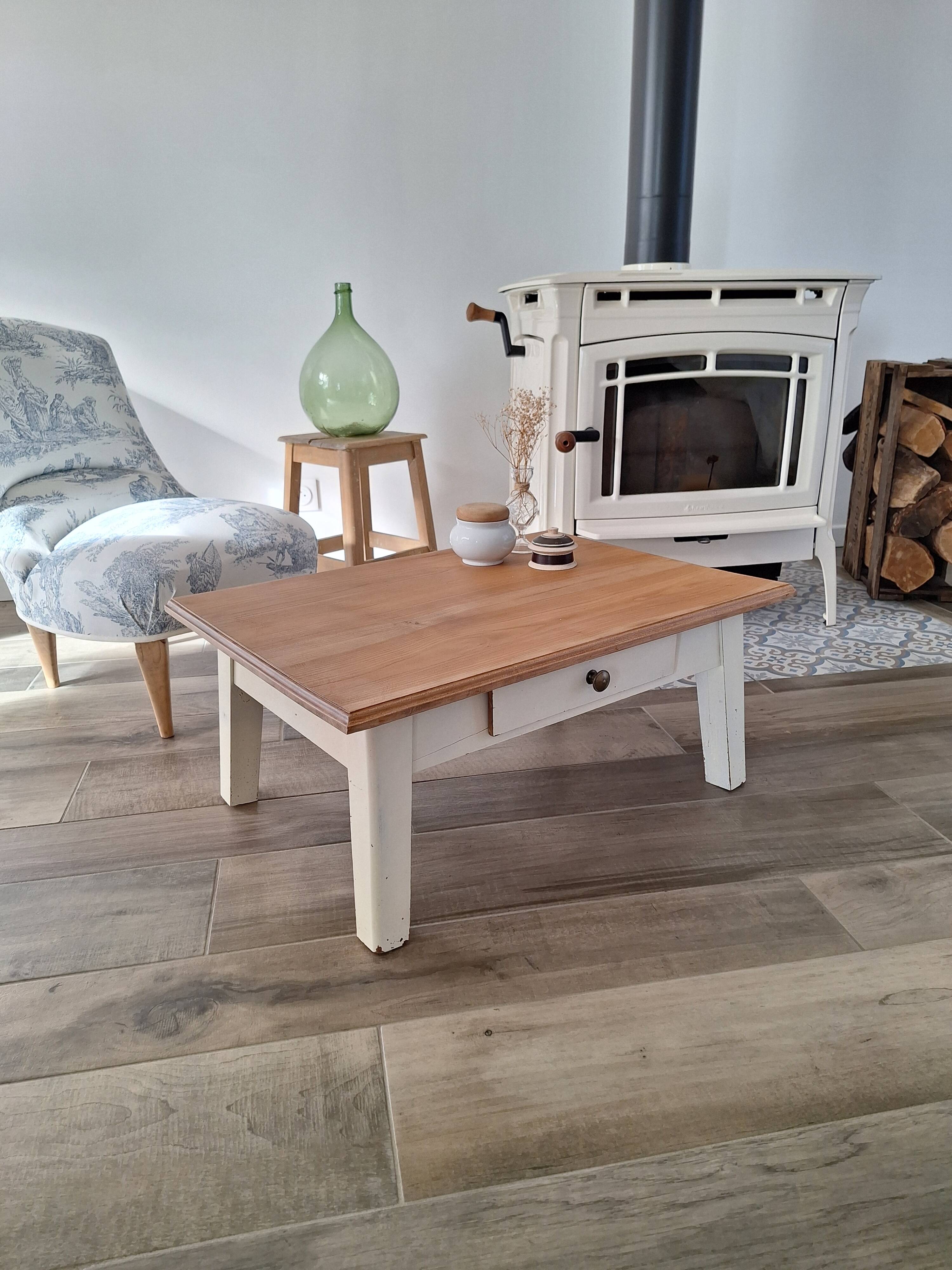 Farmhouse style coffee table