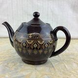 Old teapot Sarreguemines France