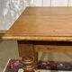Table desk in fir and poplar from the early 20th century.