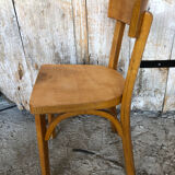 Chaise bistrot enfant style baumann bois