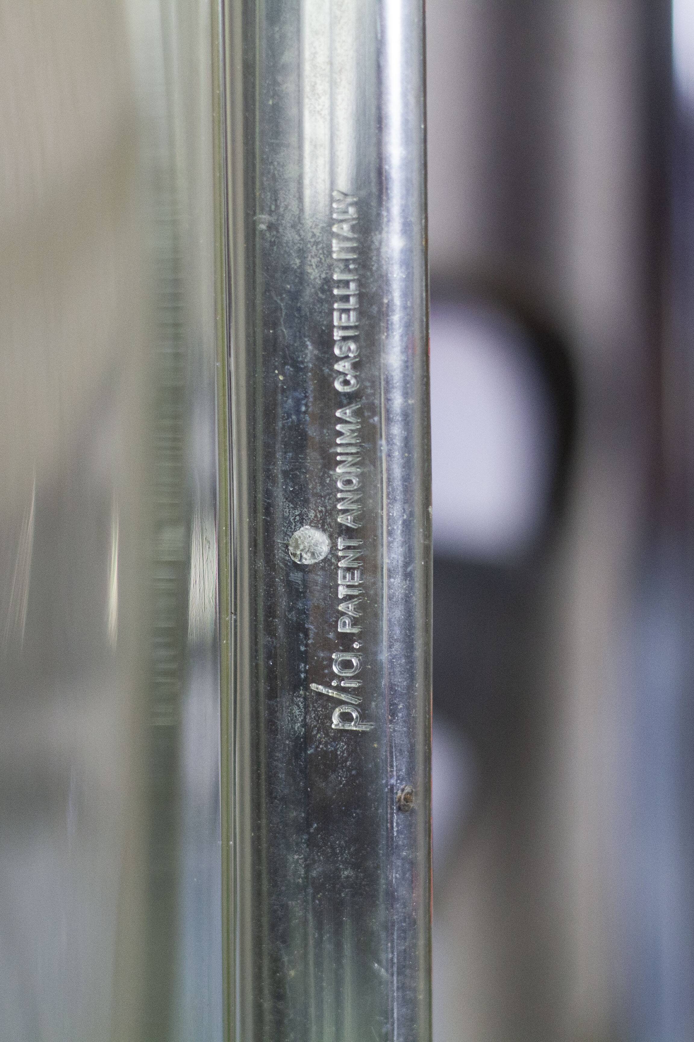 Folded chair by Giancarlo Piretti for Anonima Castelli, 1970