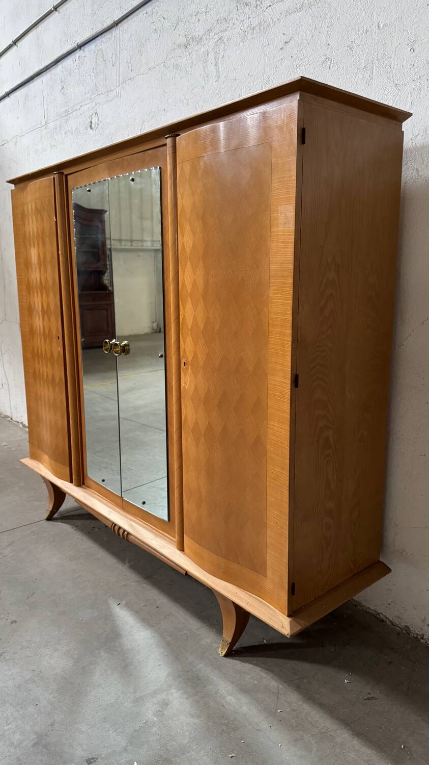 50s/60s mirrored wardrobe