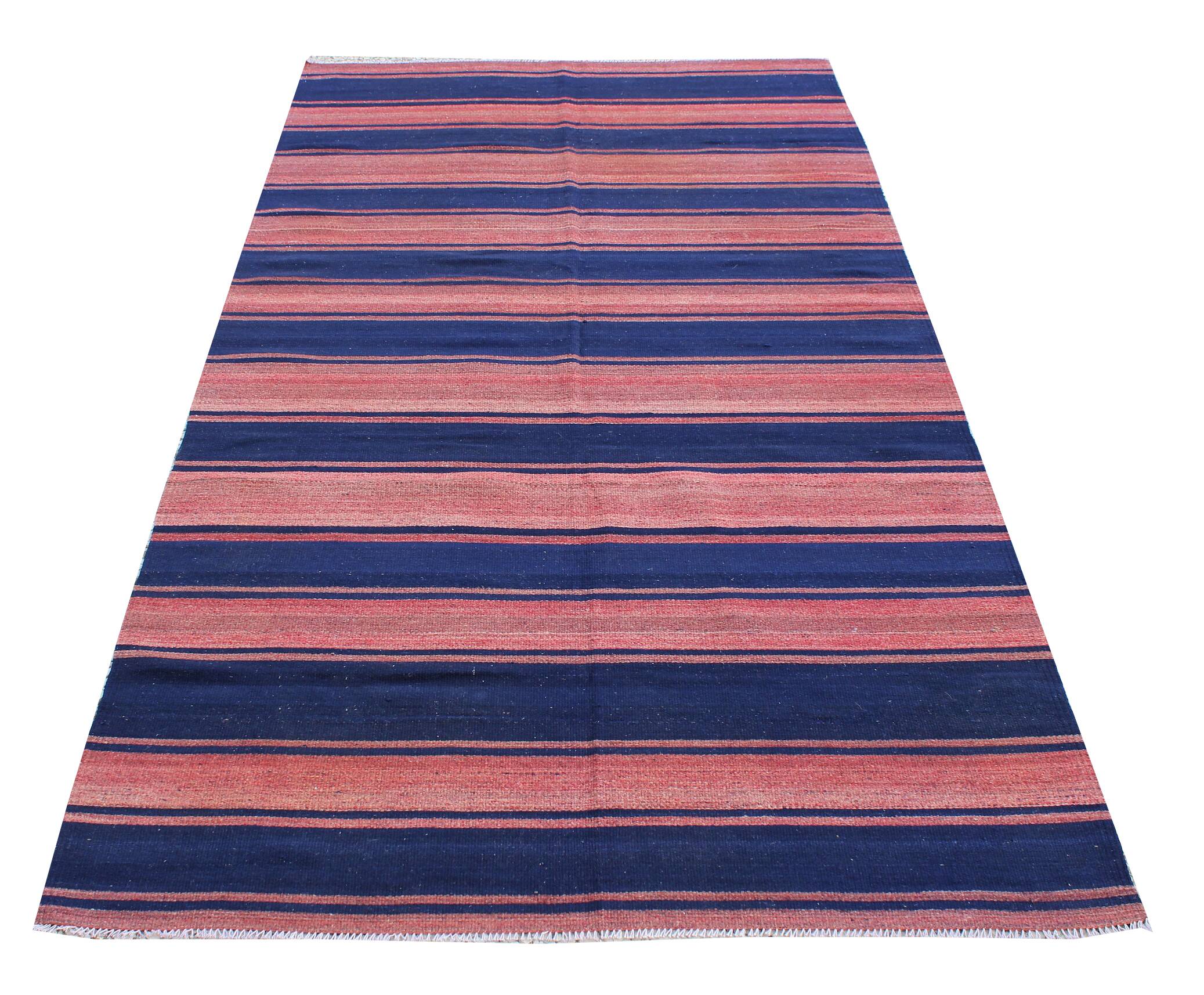 Turkish kilim rug,264x143 cm,n-247.