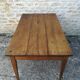 Oak farmhouse table two drawers