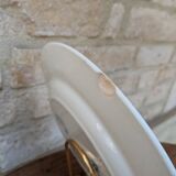 Ancienne assiette E. Bourgeois Faiences Porcelaines Cristaux