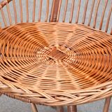 Vintage 1960's rattan chair