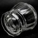 Art Deco bonbonniere, crystal, Moser, Czechoslovakia, 1930s