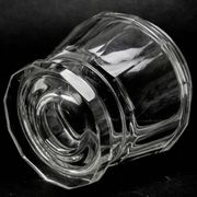 Art Deco bonbonniere, crystal, Moser, Czechoslovakia, 1930s
