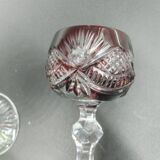6 Nachtmann Weinrömer Crystal Liqueur Glasses