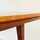 Table rectangular vintage with extension 1960