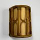 Mid-century rattan wall sconce, Italy, circa 1960s