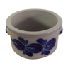 Pot poterie bleue