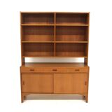 Scandinavian teak bookcase, Sweden, 1960
