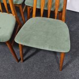 Ensemble vintage de chaises à manger en teck par Niels Koefoed pour Koefoed Hornslet