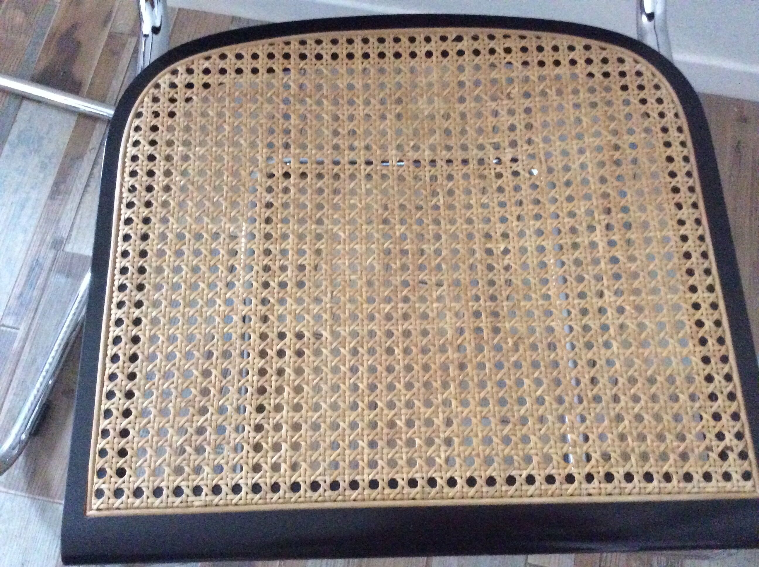 Lot of 2 chairs Marcel Breuer Cesca B32