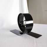 Steel looping lamp, Massive, Belgium, 1990.