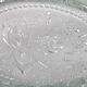 Cibulak Glass Plate: Mid-Century Clear Modern Platter by Pavel Panek/ 1974