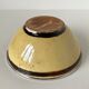 Bowl by René Nicole (1885-1960) in glazed terracotta and silver frame Art Deco period