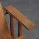 Fauteuil moderniste dans le style de Gerrit Rietveld, Pays-Bas, années 1980.
