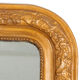 Mirror former Louis Philippe Golden 75x57cm