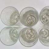 Glasses with foil silver