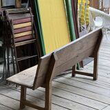 Wooden bench