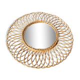 Wicker mirror 49 x 49 cm