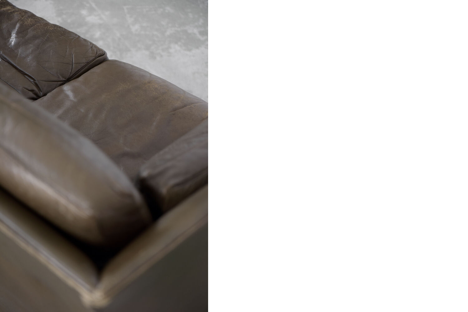 Mid-Century Modern Vintage Leather Cromwell Sofa by Arne Norell, 1960s