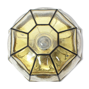 Plafonnier en fer et - clair