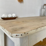Patinated farmhouse table