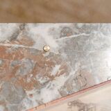 Wood & marble console