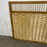Rattan headboard