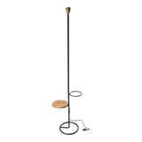 Floor lamp with shelf and flowerpot, 1950s